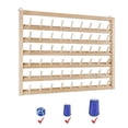 thumbnail image 3 of Dosaele Wall Mount Hanging 54Thread Holder Multi Spools Sewing Thread Organizer Tool, 3 of 8