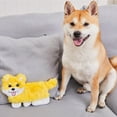 thumbnail image 6 of Phony Toy Stuffingless Floppy Plush Dog Toys With Durable Squeak And Crinkle Paper Dog Chew Toys For Large Dogs And Medium Dogs Molar Dentifrication Christmas Gifts, 6 of 7