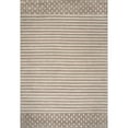 thumbnail image 3 of Rugs USA Mandia Striped Wool Area Rug, 9' x 12', Marlowe Taupe, 3 of 9