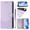 Light purple, variant on Phone Case for Coolpad C16, Shockproof PU Leather Flip Wallet Case with RFID Block Card Slots Kickstand Magnetic Cover, Pink