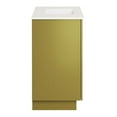thumbnail image 4 of Modway Quantum 36" Bathroom Vanity in White Gold, 4 of 11