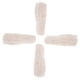 thumbnail image 4 of Hole Shoe Liner Heel Strap 4Pcs White Plush Heel Belts for Daily Use Winter Warmth, 4 of 5