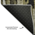 thumbnail image 5 of Addison Rugs Mayfield Premium Machine Washable Transitional Stripes Brown Rectangle Rug, 9' x 12', 5 of 6