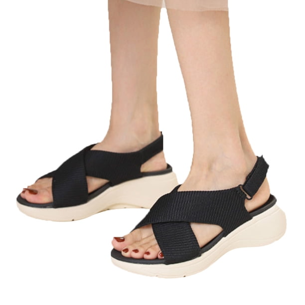 Sandalias para Arch Support Sandals Women Anti Slip For Summer Beach (39)