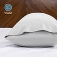 thumbnail image 6 of Bare Home Body Pillowcase - Envelope Closure - Ultra Soft - Double Brushed - Cloud Gray, 6 of 7