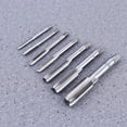 thumbnail image 2 of Shisuyan 7 Pcs Straight Fluted Thread Screw Taps Plug Drill Set DIY Metalworking Hand Tools Kit Tap Die Milling Spiral Hole Cutter (Silver), 2 of 9
