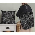 thumbnail image 5 of Soimoi Abstract Printed,Cuddle Minky Fabric, Sewing Fabric by The Yard 56 Inch Wide,Decorative Plush Soft Fabric, Baby Garments, Toys and Blankets, Black & White, 5 of 6