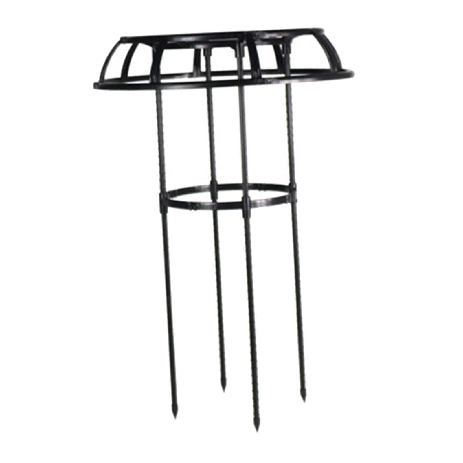 figatia Garden Trellis Plant Support Trellis Decorative Tools Black Vertical Multipurpose,Metal Plant Trellis Tomato Cage for Flowers 75x50cm