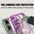 thumbnail image 6 of for iPhone 15 Pro MagSafe Case with Camera Lens Protector,Full Protection Clear Magnetic Case Compatible with MagSafe Elegant Anti-Scratch Case Cover for iPhone 15 Pro Gold, 6 of 16