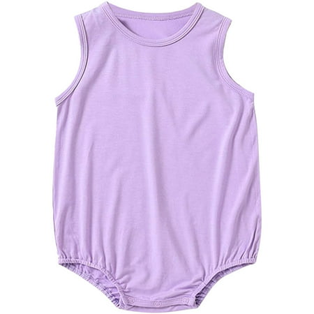 

MANHUJI Baby Girl Clothes 12 18 Months Newborn Summer Baby Boy Girl Rompers Bodysuit Jumpsuit Playsuit Jumpsuit Outfit Clothes Baby Clothes Unisex Premature Baby Clothes Girl (Purple 73)