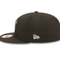 thumbnail image 4 of Men's New Era Black Miami Marlins Logo 59FIFTY Fitted Hat, 4 of 5