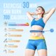 thumbnail image 5 of Hula Hoop JKSHMYT Infinity Fit con peso, talla grande, 120 cm, 5 of 6