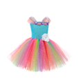thumbnail image 6 of WERYOUNG Child Girls Dress Birthday Festival Performance Clothes Dress Sequin Mesh Dress Fairy Dance, 10-12 Years, 6 of 8