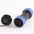 thumbnail image 3 of Unique Bargains SD20 20mm 7 Pin 7P Waterproof Aviation Cable Connector Plug Outlet IP68, 3 of 4
