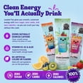 thumbnail image 5 of The Loaded Tea Shop Energy Drink Mix Sticks, Variety 10 Pack, Sugar-Free, Zero Calories, 200mg Natural Caffeine, No Artificial Colors/Flavors, Powder Packets w/B Vitamins, 5 of 6