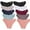 Assorted-10pack, variant on FINETOO Womens Cotton Underwear Soft Stretch Bikini Panties High Cut Panties Low Rise Hipster Cheeky S-XL 6Pack