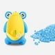 thumbnail image 1 of Orinal de rana para niños perfecl con Forma para orinar con Ventosa estupenda azul, 1 of 8