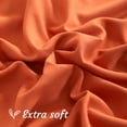 thumbnail image 2 of Ntbay 2 Pack Microfiber Ultra Soft Body Pillowcase with Envelope Closure, Wrinkle, Stain Resistant Body Pillow Cover, 20" x 54", Brunt Orange (Not Include Body Pillow), 2 of 6