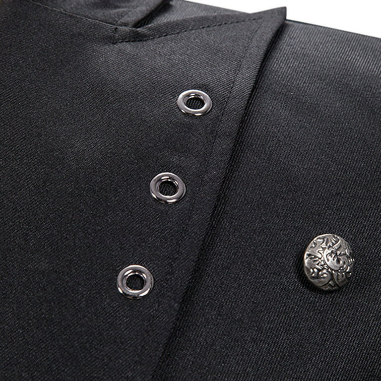 BVnarty Jackets for Men Shacket Jacket Tailcoat Jacket Gothic