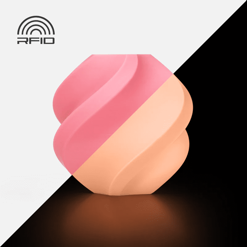 Bambu Lab Filament Craft 3D Printer PLA Glow-Glow Pink (A12-R0-1.75-1000-SPL)