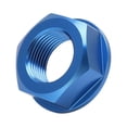 thumbnail image 3 of Motorcycle Wheel Hub Nut, M20xP1.5 Rear Anodized  Wheel Axle Nut  Replacement For  YZ125 1999-2021 For Autocycle Blue,Yellow, 3 of 8