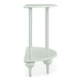 thumbnail image 4 of Furniture of America Soela Half Moon Composite Console Table with Shelf, 4 of 5