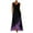 Purple, variant on Oxodoi Sales Summer Dresses for Women, Ladies Casual Polka Dot Flower Printing High Waist A-Line Long Maxi Skirt Plus Size Dresses Party Elegant Dresses Pink