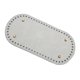 thumbnail image 5 of Cojín moldeador inferior de bolso de cuero PU Sunnimix 60 agujeros Gris cro, 5 of 6