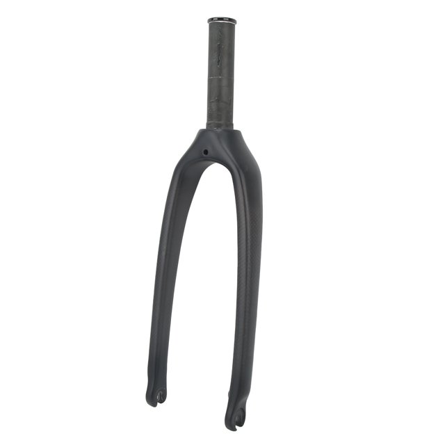 Bike Fork, Lightweight Carbon Fiber 4.37in Top Tube Professional Road Bike Front Fork For Folding Bike For 28.6mm Straight Tube ANGGREK Mountain Bike Rigid Forks