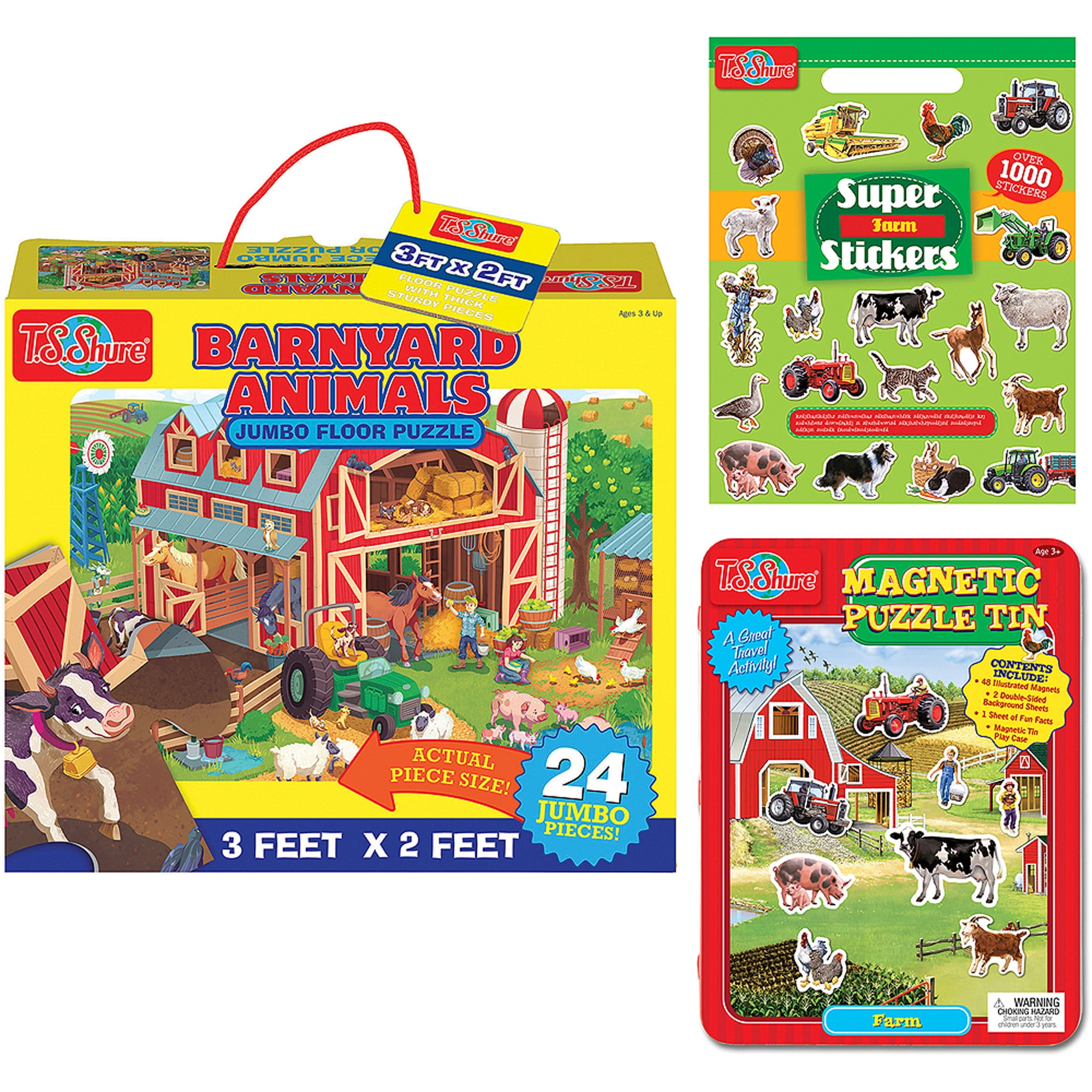 magnetic tin play set