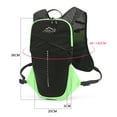thumbnail image 3 of Hydration Vest Backpack Lightweight Breathable Running Backpack with 1.5L Water Bag Compartment, 3 of 8