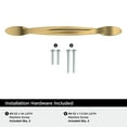 thumbnail image 3 of Amerock Intertwine 5-1/16 inch Center-to-Center Champagne Bronze Cabinet or Furniture Pull, 10 Pack, 3 of 4