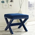 thumbnail image 5 of Modway Rivet Bench in Navy, 5 of 5