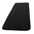 thumbnail image 2 of SUSUZI 47" x 16" Bathroom Rugs Absorbent Memory Foam Mat Comfort Non-Slip Rubber Back Soft Indoor Runner Rug Bedroom Floor Shower Rug, Black, 2 of 10