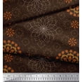 thumbnail image 3 of Soimoi Polyester Crepe Fabric Mandala Decorative Print Sewing Fabric Yard 52 Inch Wide, 3 of 3
