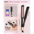 thumbnail image 6 of Mini Hair Waver for Short Hair with 0.4-Inch Ceramic Barrels, Travel Crimper, Small, 6 of 8