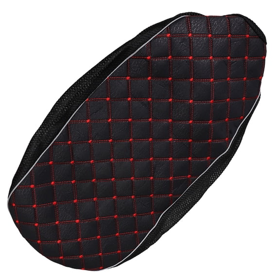 Black Universal Motorcycle Seat Cover, 3D Spacer Mesh Fabric Scooter Cushion, Breathable Anti-Slip Moped Seat Cover for All-Weather Comfort