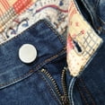 thumbnail image 3 of Denim Shorts Mens Sale Clearance Stretch Fit Faded Ripped Jean Shorts with Pockets Knee Length Classic Fit Casual Summer Holiday Half Pants Jeans Smart Shorts, 3 of 7