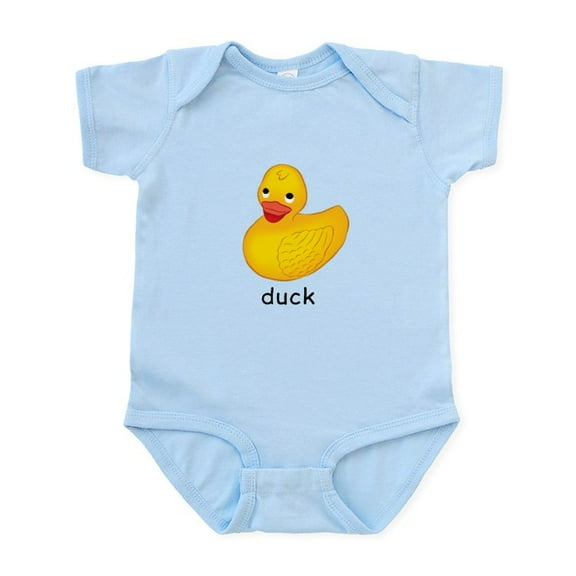 CafePress - Duck Infant Bodysuit - Baby Light Bodysuit, Size Newborn - 24 Months