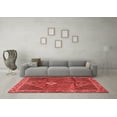 thumbnail image 3 of Ahgly Company Indoor Round Persian Red Traditional Area Rugs, 4' Round, 3 of 4