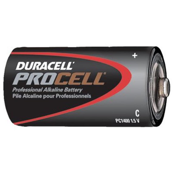 Duracell 243-PC1400 1.0310"Dia-1.969"H C-cell Battery