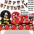 thumbnail image 5 of Decoración para fiesta de cumpleaños de Mickey Mouse de Disney, lindo Mickey, vaso de papel, servilleta, plato, pancarta, globos, suministros para baby shower para niños, 5 of 5