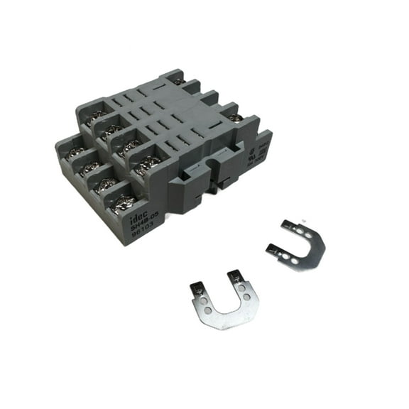 SH4B-05 Relay Socket DIN Rail Grey