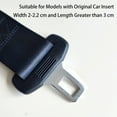 thumbnail image 2 of SNNROO 2 Pcs Clips de Ceinture de Sécurité en Acier Inoxydable Clip de Ceinture de Sécurité Durable Noir, 2 of 6