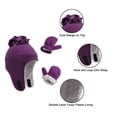 thumbnail image 3 of Autumn and winter children's polar fleece hat hand suit mitten plus velvet gloves, 3 of 5