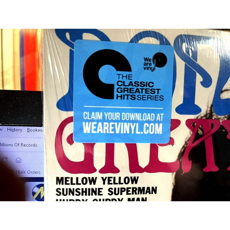 Donovan Greatest Hits (1969) Music Performance Vinyl