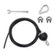 thumbnail image 1 of Kit de cable de acero mejorado para máquina de gimnasio en casa, cable de repuesto para entrenamiento de polea lateral 45 m, 1 of 8