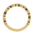 thumbnail image 4 of Stacking Circle and Marquee Designer Milgrain Round Diamond Wedding Band 0.21 CTW 18K Gold (G, VS), 4 of 6