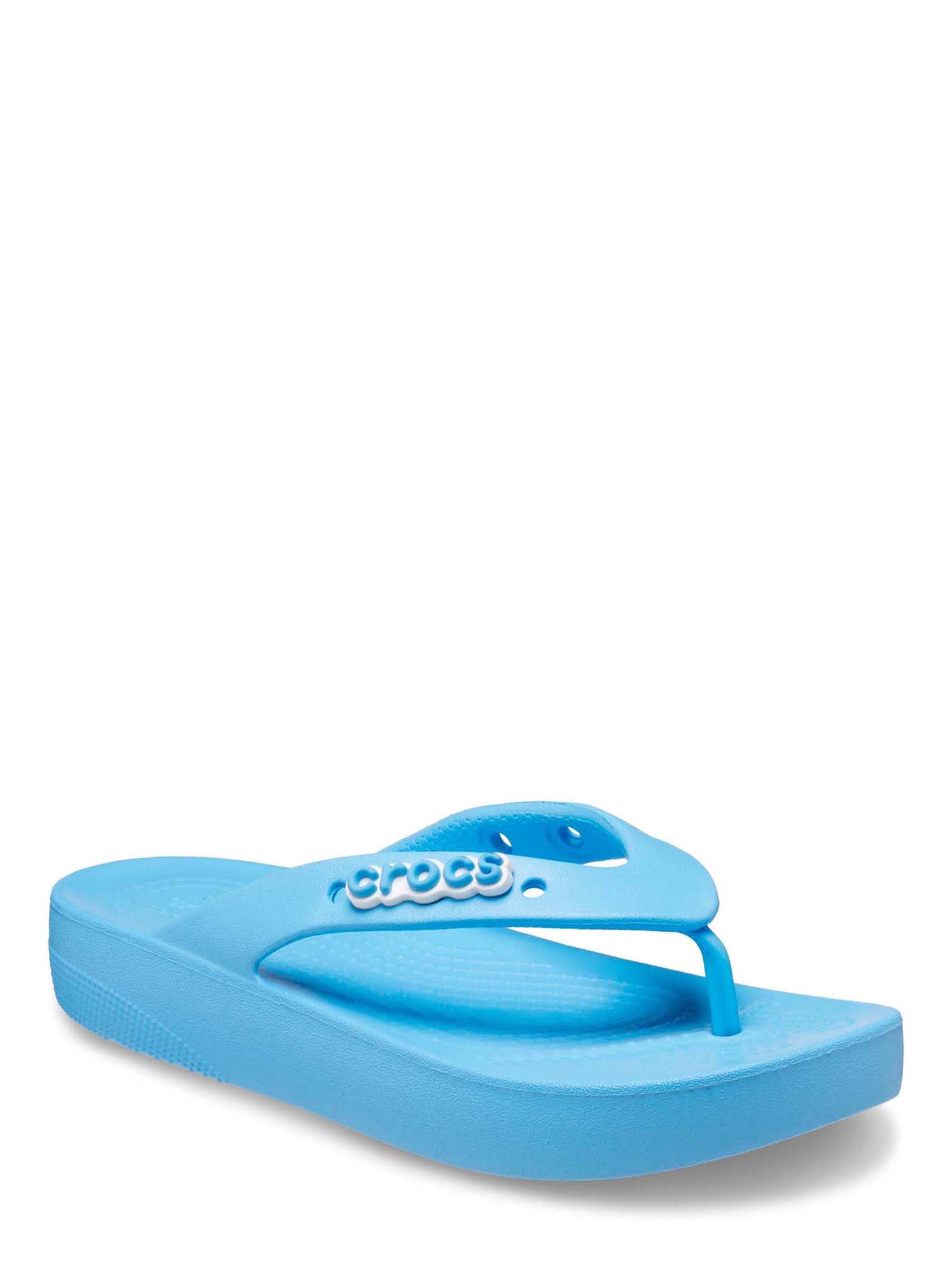 Crocs Women's Classic Platform Flip-flop Thong - Walmart.com