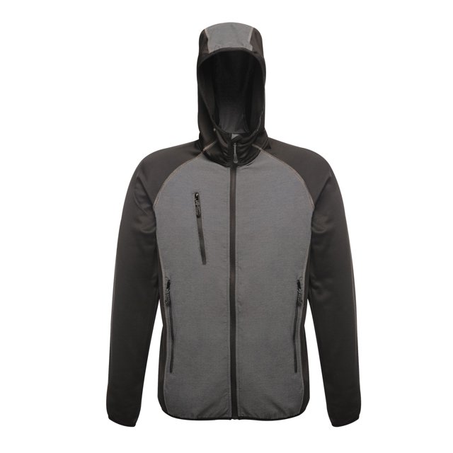 Regatta - Chaqueta Softshell Reflectante Lumen para Hombre (Gris Foca/Negro)